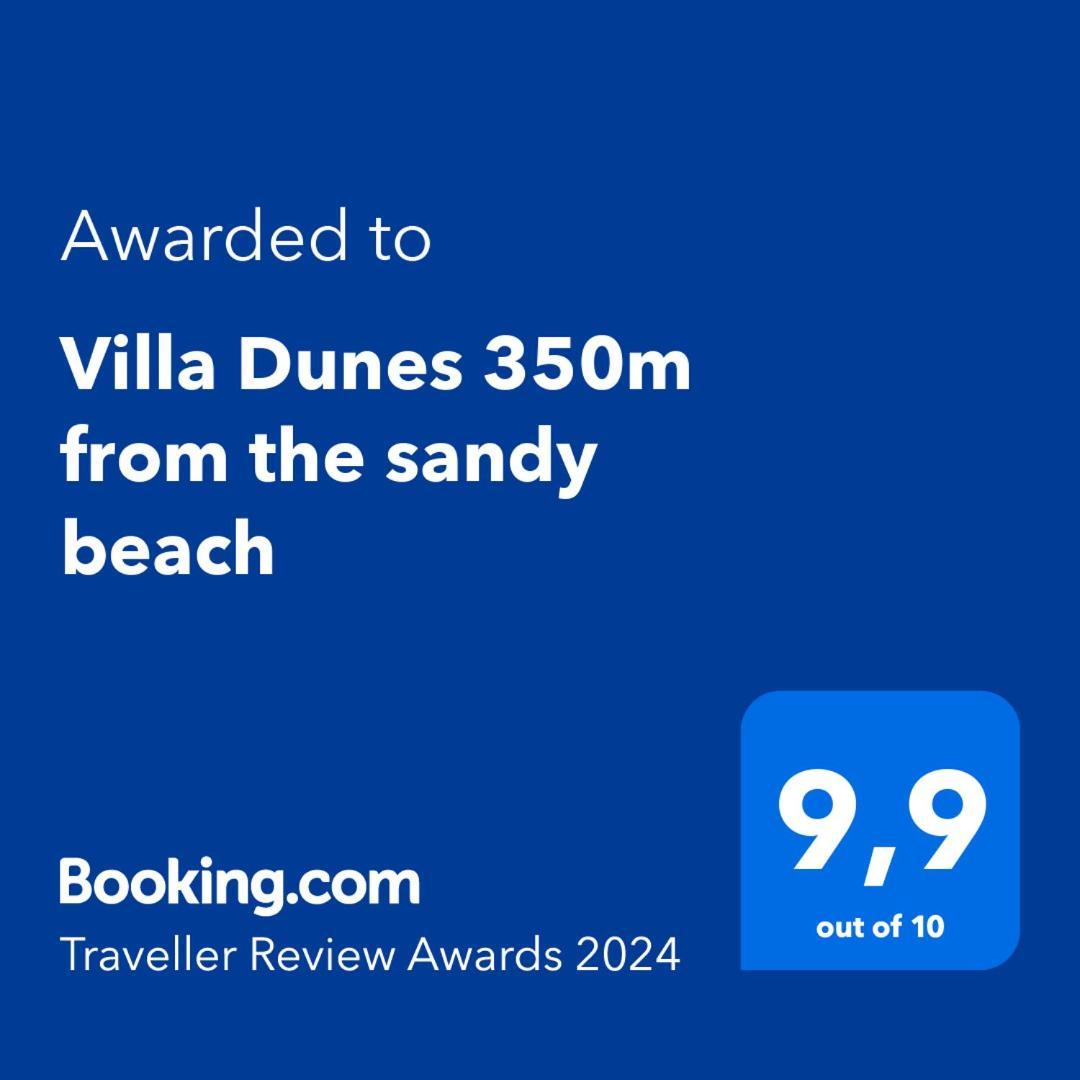 Villa Dunes 350M From The Sandy Beach Kalogria  Exterior photo